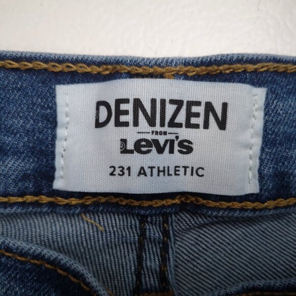 Denizen from Levi's 231 Athletic Men's Size 32/32 Medium Wash Straight Leg Jeans - Picture 3 of 16